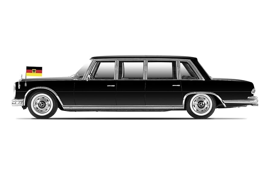 メルセデスS600プルマン 1/43 メルセデス・マイバッハ S 600 プルマン日本導入記念！歴代